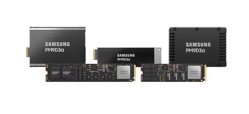 Samsung PM9D3a Enterprise NVMe SSD key features